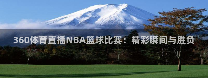 360体育直播NBA篮球比赛：精彩瞬间与胜负